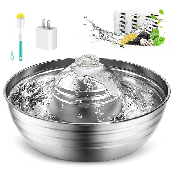Fuente de agua filtrada automática 2L para mascotas FastPet Chile